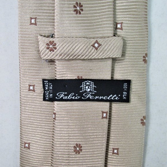 Fabio Ferretti Men's Silk Tie - Picture 4 of 4